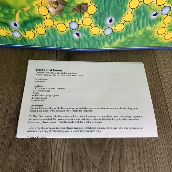 Ravensburger Enchanted Forest 1994 Board Game Magic Treasure Hunt EUC Complete - Picture 3 of 8
